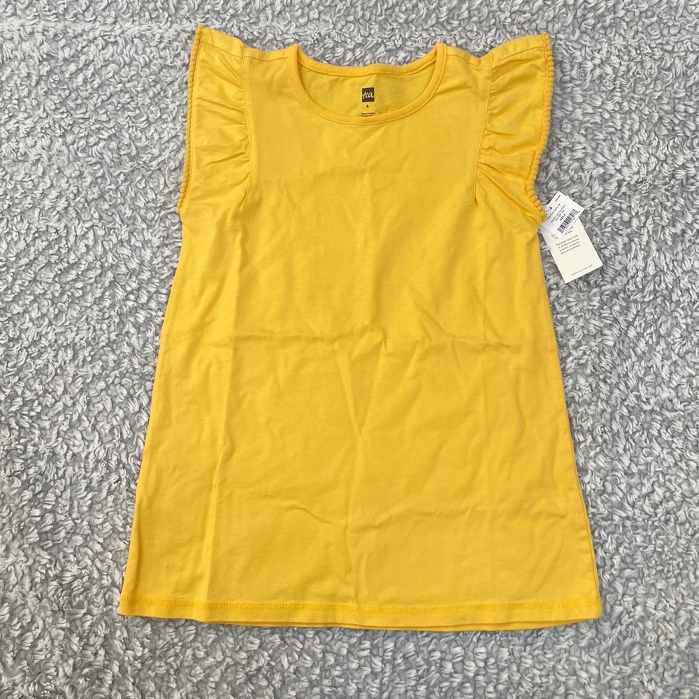 Tea Collection Pom-Pom flutter tee